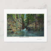 Carte Postale Vue du bateau à travers la lume (Devant)