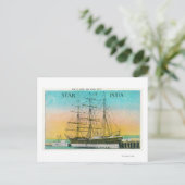 Carte Postale Vue du bateau Star of India à quai (Debout devant)