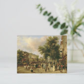 Carte Postale Vue du boulevard Montmartre, Paris, 1830 (Debout devant)