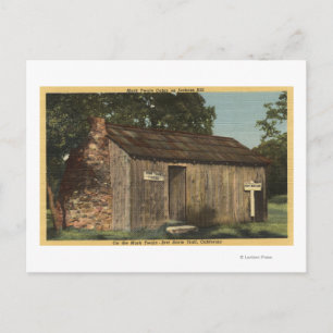 Carte Postale Vue du Cabine Mark Twain sur Jackass Hill