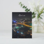 Carte Postale vue du Caire nuit (Debout devant)