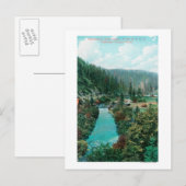 Carte Postale Vue du canyon du fleuve Sacramento sur le PS (Devant / Derrière)