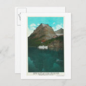 Carte Postale Vue Du Chalet Du Soleil (Devant / Derrière)