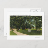 Carte Postale Vue du champ de bataille, maintenant Lexington Gre (Devant / Derrière)