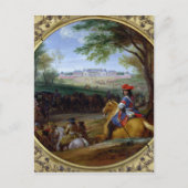 Carte Postale Vue du château de Versailles en 1669 (Devant)