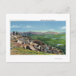 Carte Postale Vue du chemin Whiteface Memorial