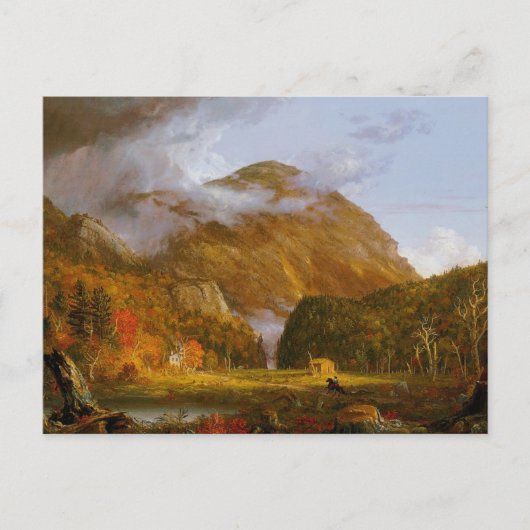 Carte Postale Vue du col de la montagne (Devant)