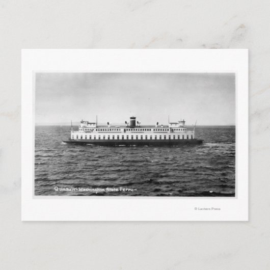 Carte Postale Vue du Ferry Quinault (Devant)