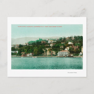 Carte Postale Vue du front de mer de San Francisco Yacht Club
