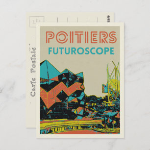 Carte Postale Vue du futuroscope Poitiers, France