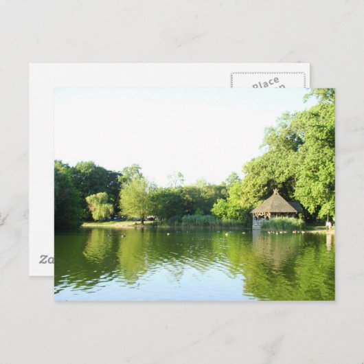 Carte Postale Vue du Gazebo (Devant / Derrière)