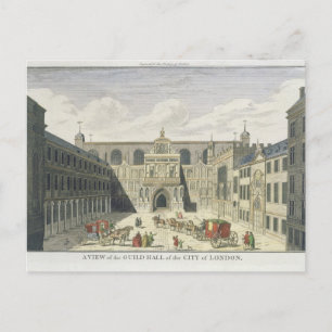 Carte Postale Vue du Guild Hall de la City de Londres, fr