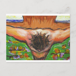 Carte Postale Vue du haut Crucifixion de Jésus Christ