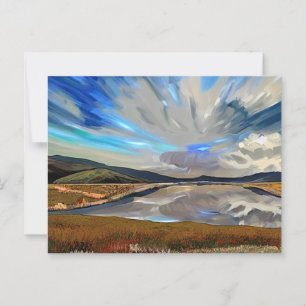 CARTE POSTALE VUE DU LAC