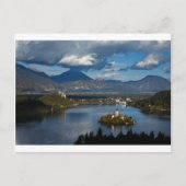Carte Postale Vue du lac Bled d'Ojstrica (Devant)