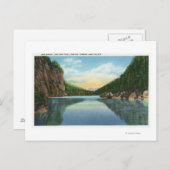 Carte Postale Vue du lac Colden depuis le lac Avalanche (Devant / Derrière)