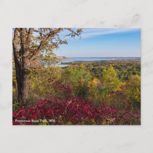 Carte Postale vue du lac pepin du parc d'état frontenac