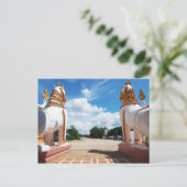 Carte Postale Vue du lion (Debout devant)