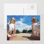 Carte Postale Vue du lion (Devant / Derrière)