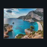 Carte Postale Vue du littoral de Palaiokastritsa, Corfou, Grèce<br><div class="desc">Vue du littoral de Palaiokastritsa,  Corfou,  Grèce</div>