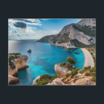 Carte Postale Vue du littoral de Palaiokastritsa, Corfou, Grèce<br><div class="desc">Vue du littoral de Palaiokastritsa,  Corfou,  Grèce</div>