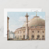 Carte Postale Vue du marché des céréales (Devant / Derrière)