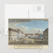 Carte Postale Vue du marché Hackescher (Devant / Derrière)