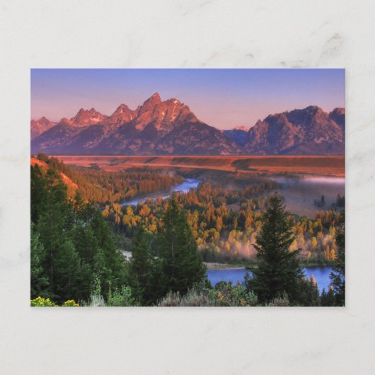 Carte Postale Vue du matin (Devant)