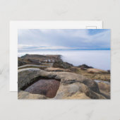 Carte Postale Vue du monastère de Treskavec, Prilep, Macédoine (Devant / Derrière)