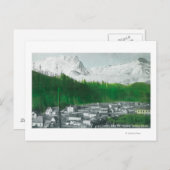 Carte Postale Vue du mont Index et du mont Persis (Devant / Derrière)