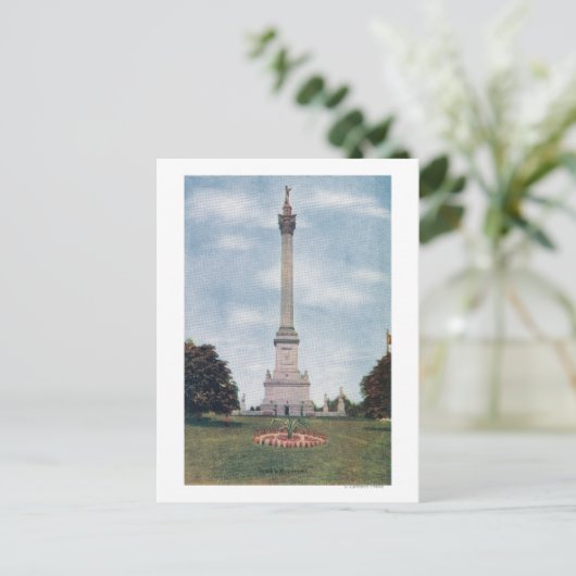 Carte Postale Vue du monument # 2 de Brock (Debout devant)