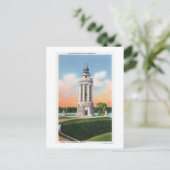 Carte Postale Vue du monument commémoratif Champlain (Debout devant)