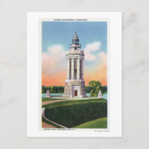 Carte Postale Vue du monument commémoratif Champlain