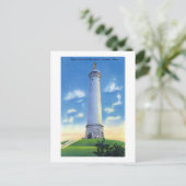 Carte Postale Vue du monument Myles Standish (Debout devant)