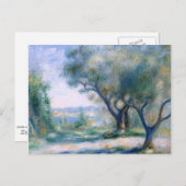 Carte Postale Vue du Mourillon par Renoir (Devant / Derrière)