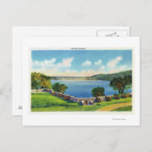 Carte Postale Vue du mur du sud (Devant / Derrière)