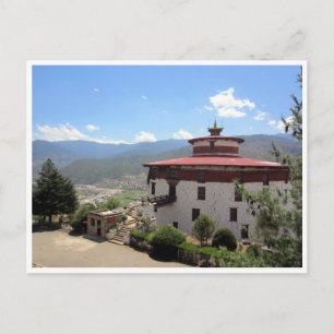 Carte Postale vue du musée du Bhoutan