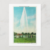 Carte Postale Vue du Myrtledale Geyser aux sources thermales (Devant)