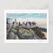 Carte Postale Vue du parapet à Sutro Heights (Devant)