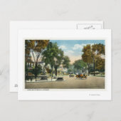 Carte Postale Vue du parc et des avenues Fairfield (Devant / Derrière)