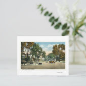 Carte Postale Vue du parc et des avenues Fairfield (Debout devant)