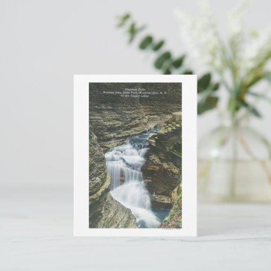 Carte Postale Vue du parc national des Chutes Diamond (Debout devant)