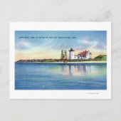 Carte Postale Vue du phare de Long Point (Devant)