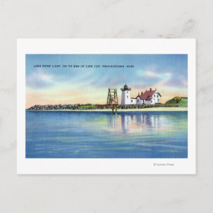 Carte Postale Vue du phare de Long Point