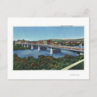 Vue du pont de la rue principale