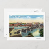 Carte Postale Vue du pont Nord (Devant / Derrière)