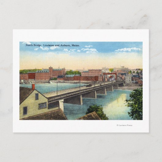 Carte Postale Vue du pont Nord (Devant)