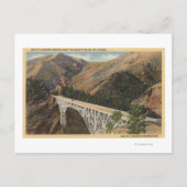 Carte Postale Vue du pont Pacific Hwy sur Shasta (Devant)