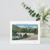 Carte Postale Vue du pont sur la rivière Deerfield (Debout devant)