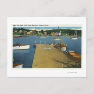 Carte Postale Vue du port de East Side Yacht Club